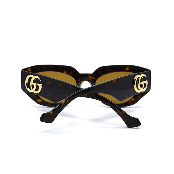 COPY - GUCCI GG1421S 002 HAVANA BROWN AUTHENTIC SUNGLASSES - Picture 8 of 14